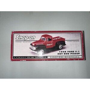 Snap On 1948 Ford F-1 Hot Rod Pickup 1:25 Die Cast Truck Limited Edition